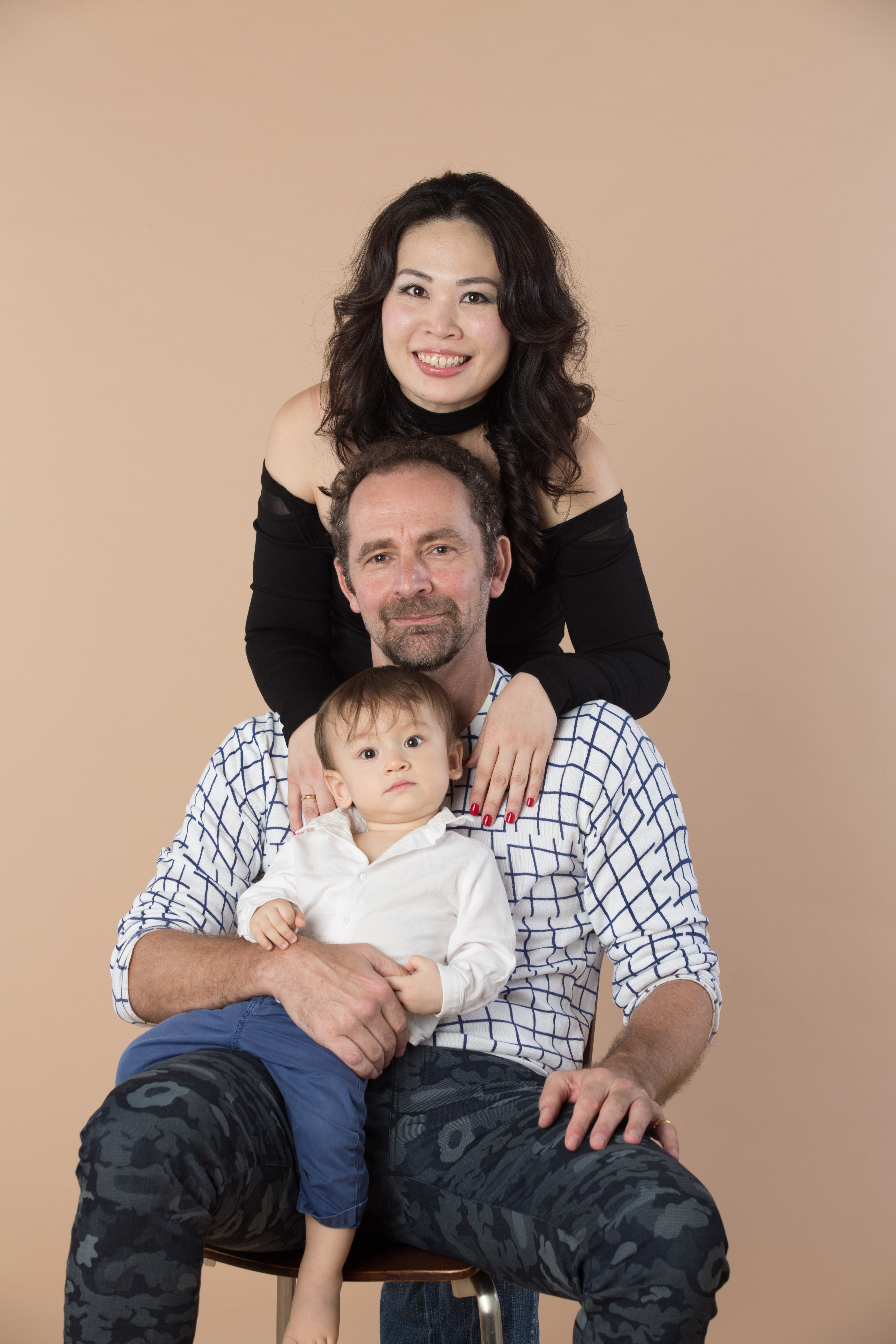 Family Portrait in studio